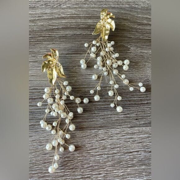 Zara statement earrings A110 - Picture 2 of 5